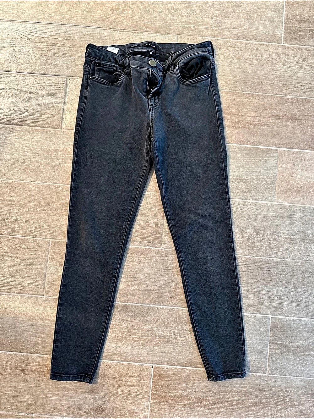 STS Blue Emma Ankle Skinny Jeans Black Waist 28
